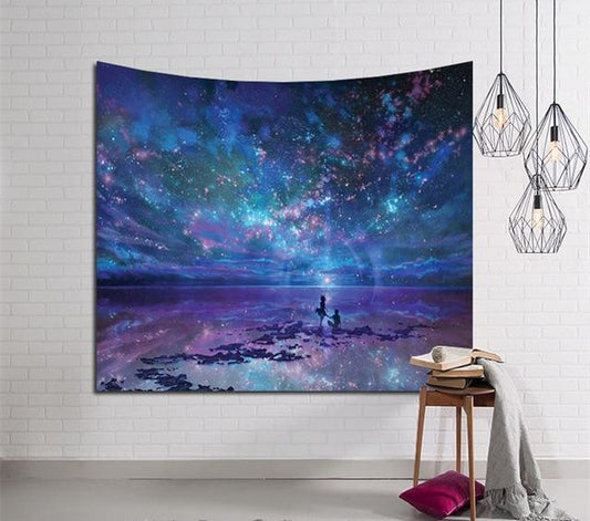 Star Guardian Indian Mandala Wall Tapestry