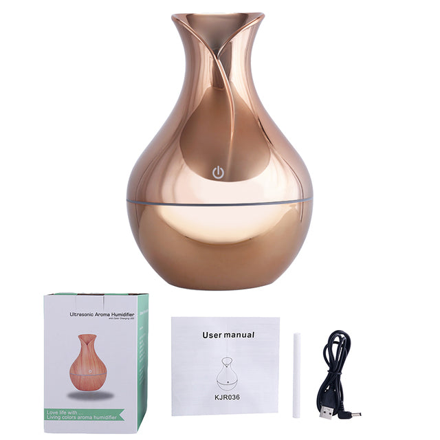 Ultrasonic Cool Mist Humidifier/USB Aroma Essential Oil Diffuser