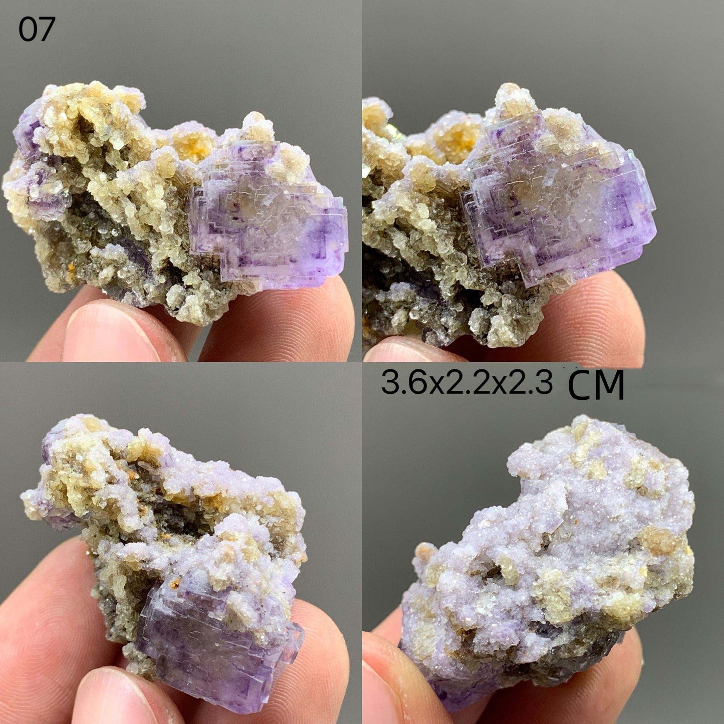 Natural Raw Amethyst Crystal Cluster