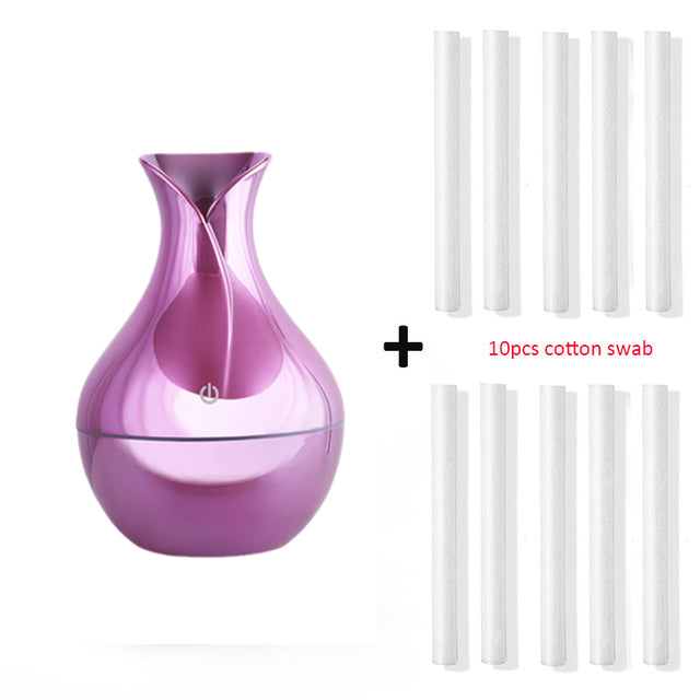 Ultrasonic Cool Mist Humidifier/USB Aroma Essential Oil Diffuser