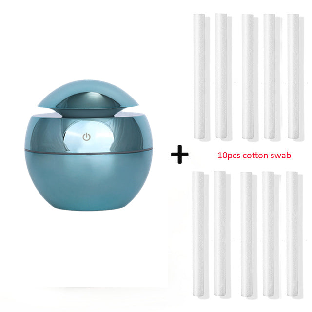 Ultrasonic Cool Mist Humidifier/USB Aroma Essential Oil Diffuser