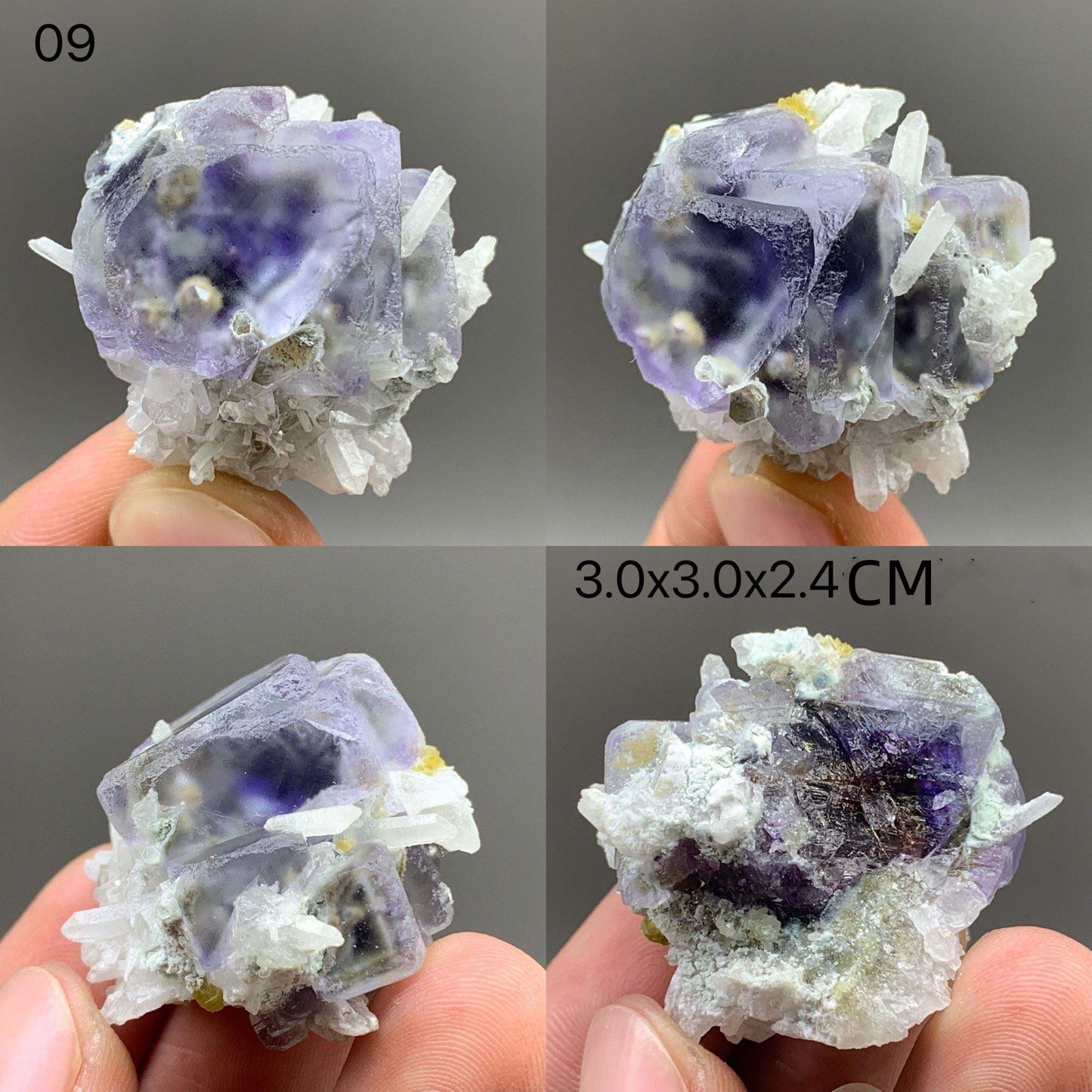 Natural Raw Amethyst Crystal Cluster