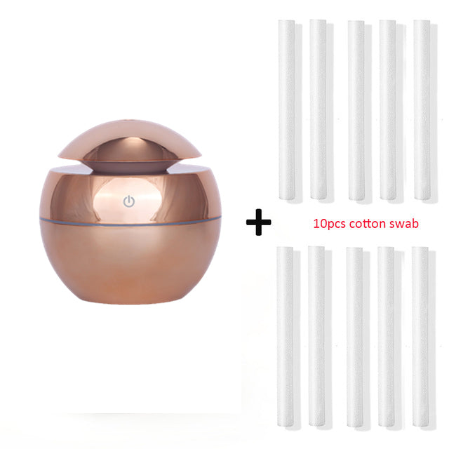 Ultrasonic Cool Mist Humidifier/USB Aroma Essential Oil Diffuser