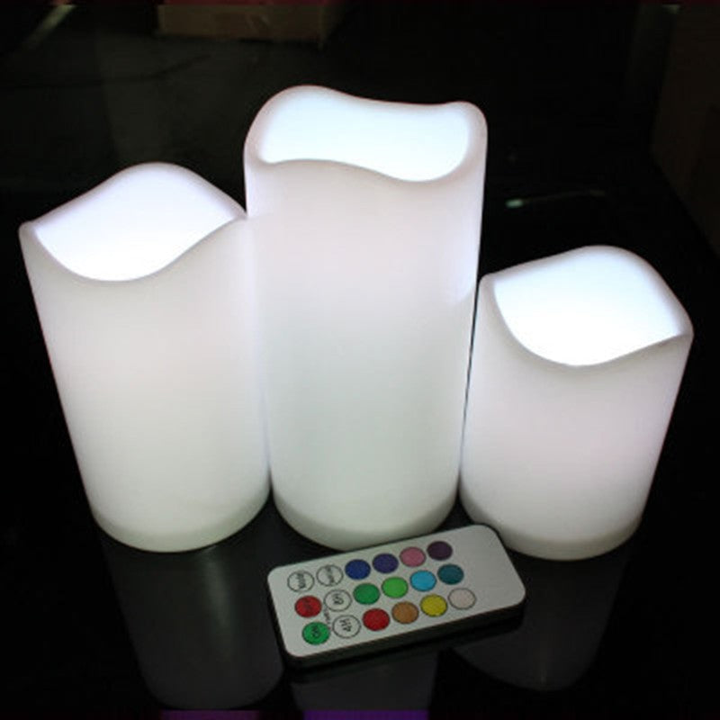 Real Wax Flameless Luma Candles (3pcs/set)