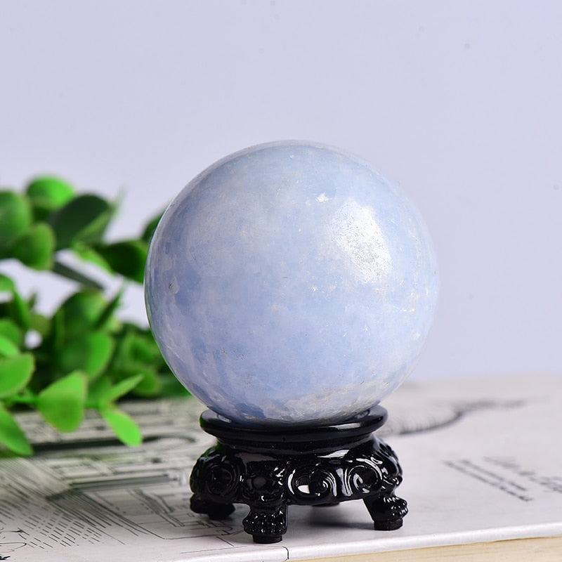 Natural Dream Crystal Ball 1 PC Polished Globe Massaging Ball Reiki