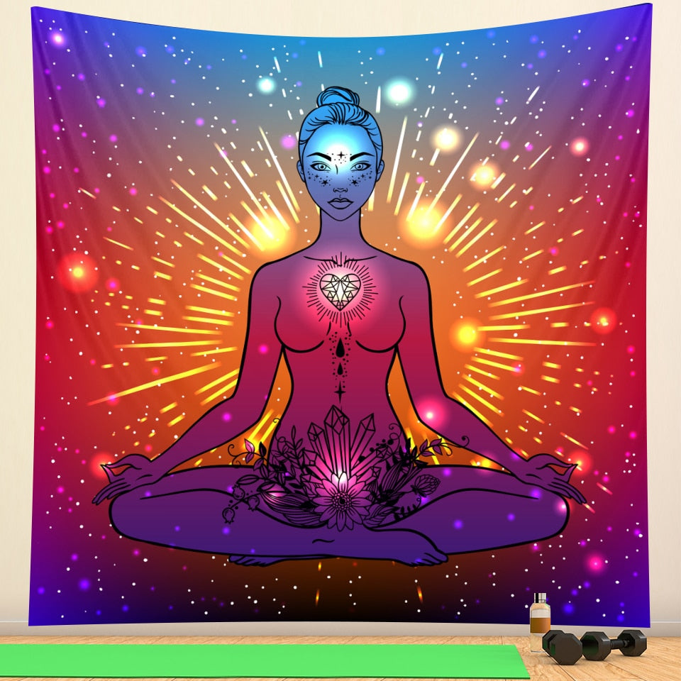 Meditation Wall Tapestry