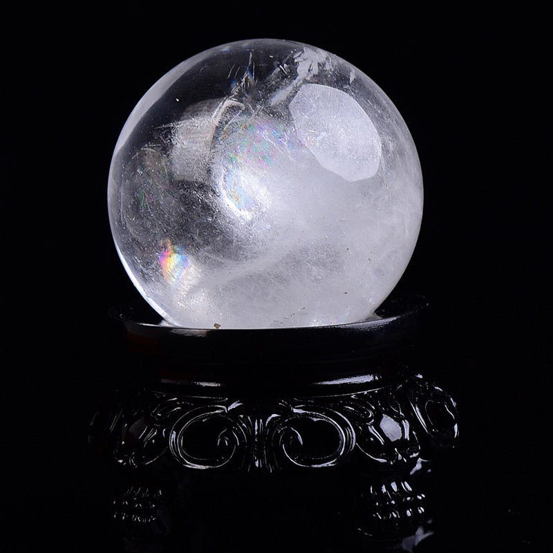 Natural Dream Crystal Ball 1 PC Polished Globe Massaging Ball Reiki