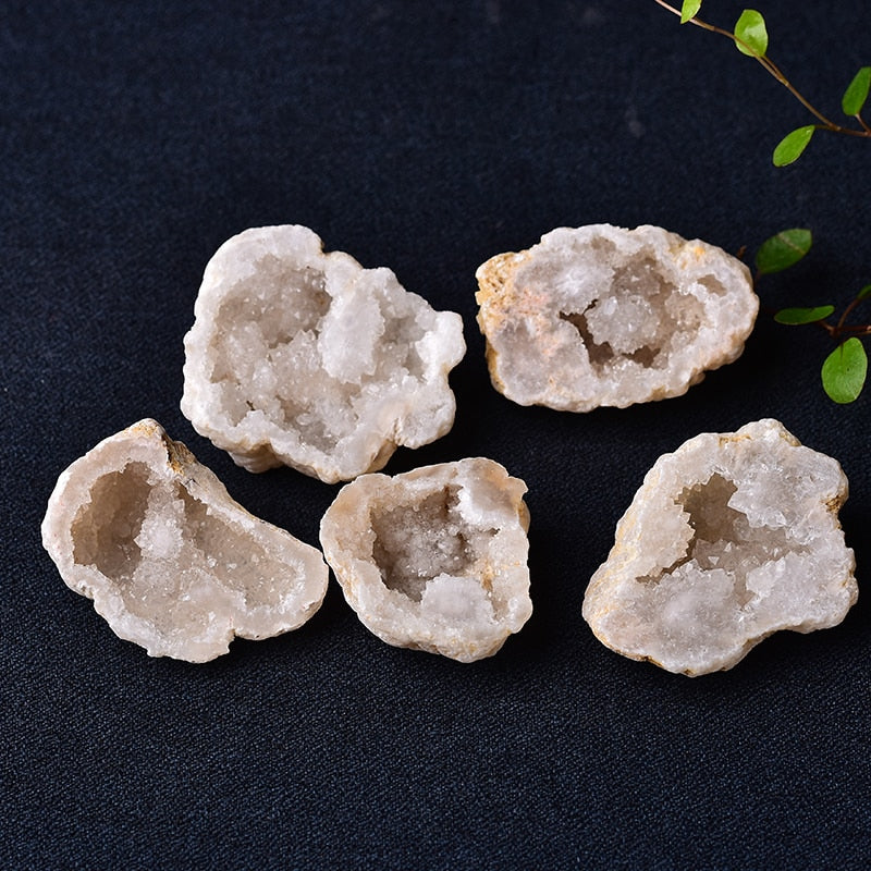 Natural Crystal Agate Geode Crystal Cluster 1 PC