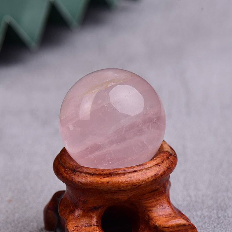 Natural Dream Crystal Ball 1 PC Polished Globe Massaging Ball Reiki