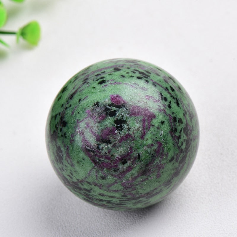 Natural Dream Crystal Ball 1 PC Polished Globe Massaging Ball Reiki