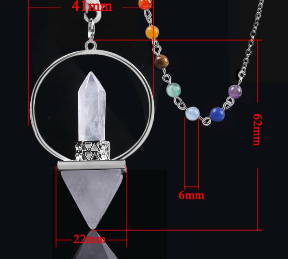 Crystal Healing Pendulum