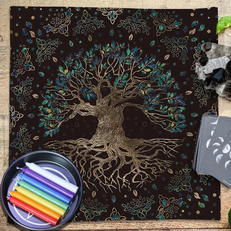 Tree of Life Tarot/Alter Tablecloth