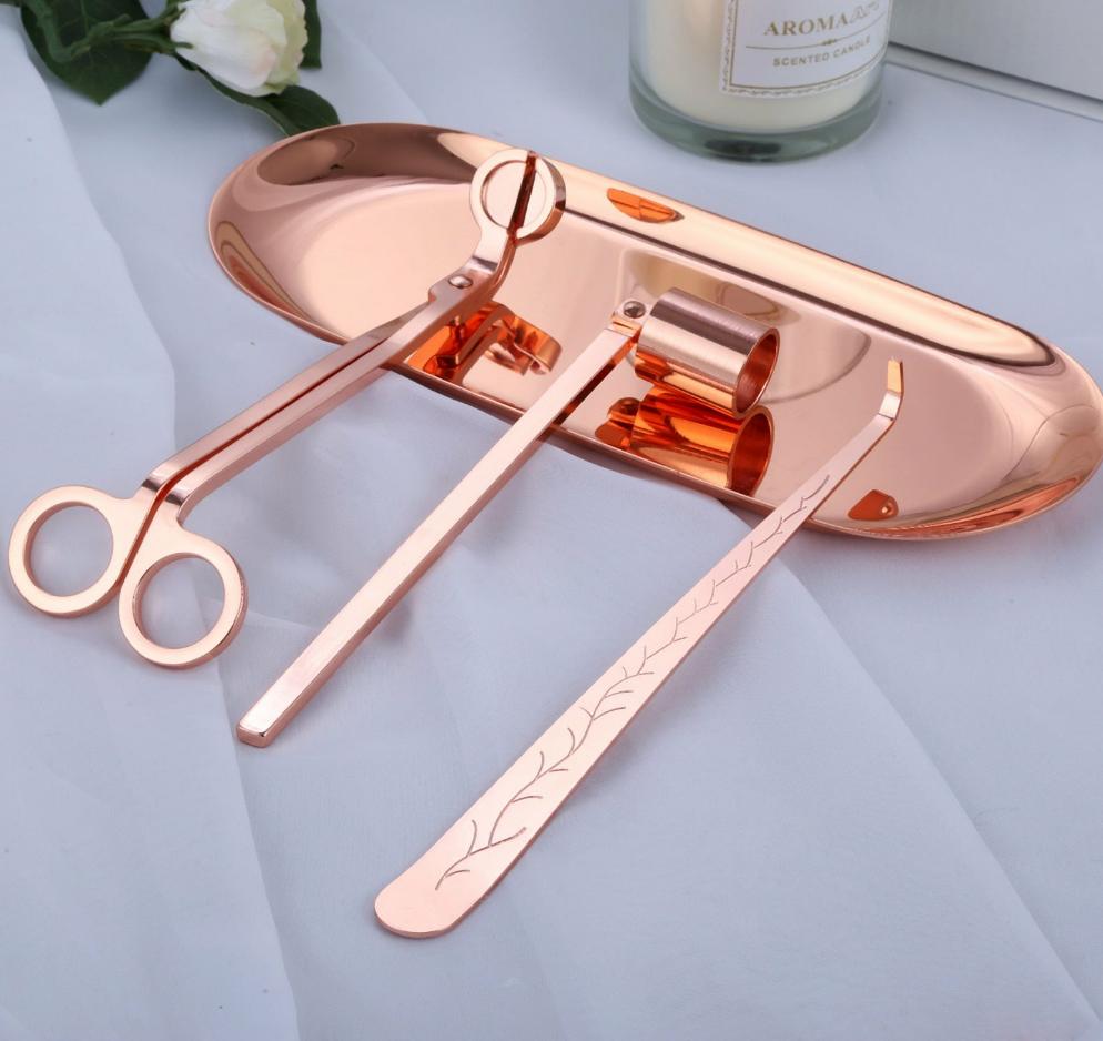 Candle Care Set Rose gold