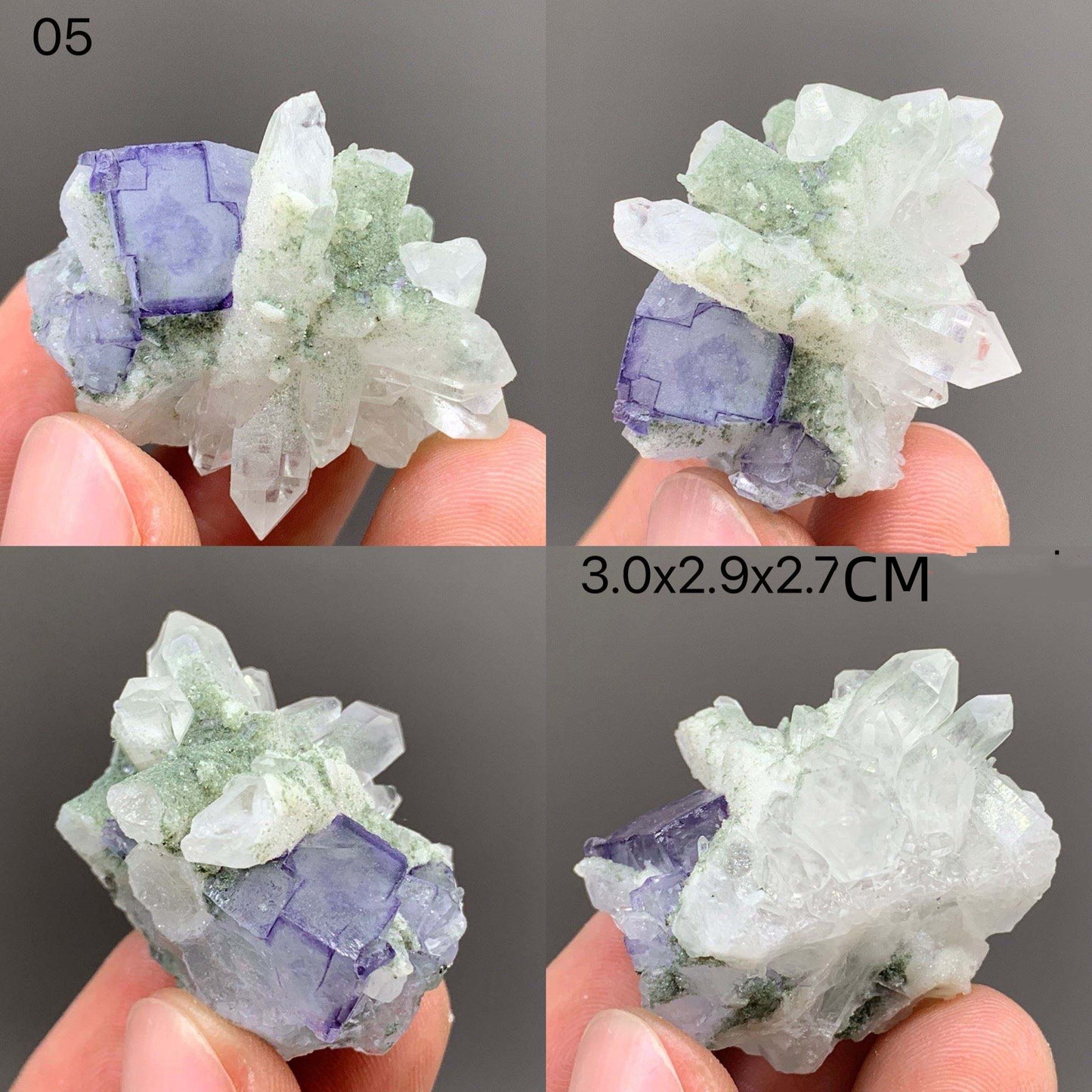 Natural Raw Amethyst Crystal Cluster