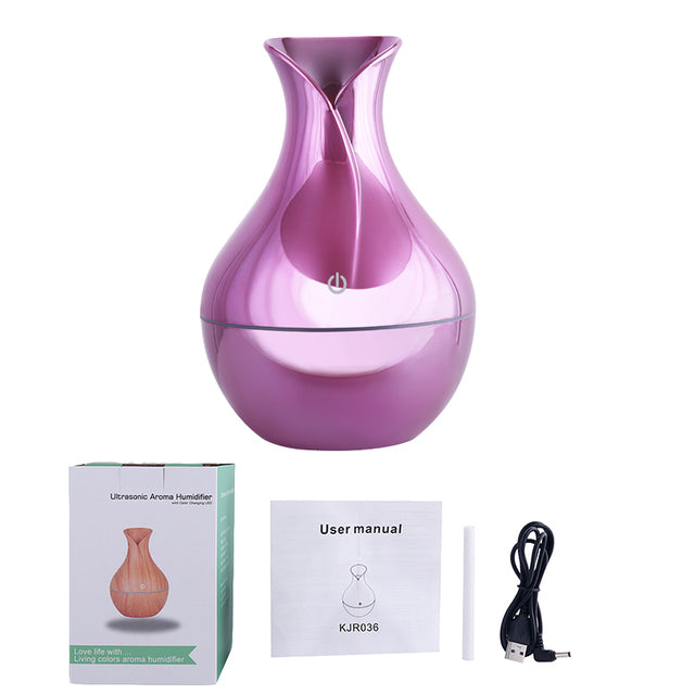 Ultrasonic Cool Mist Humidifier/USB Aroma Essential Oil Diffuser