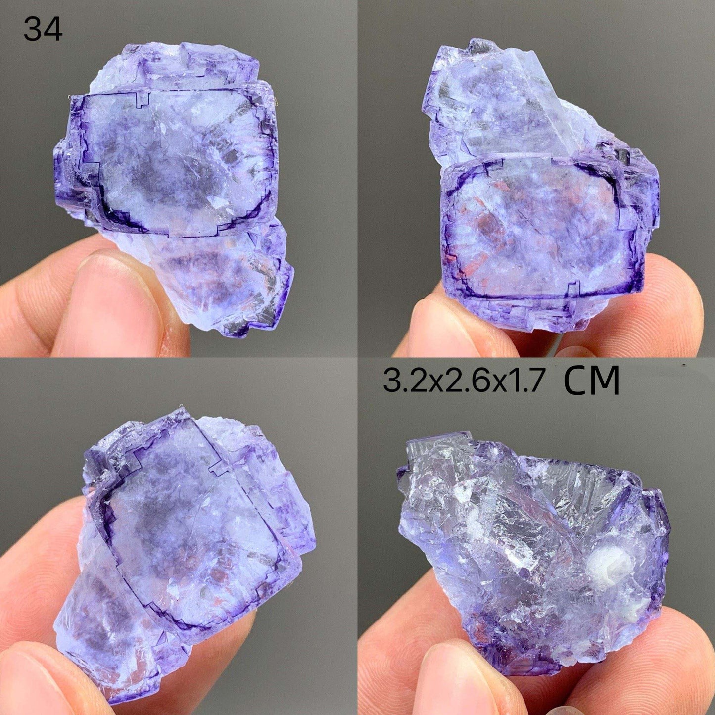 Natural Raw Amethyst Crystal Cluster