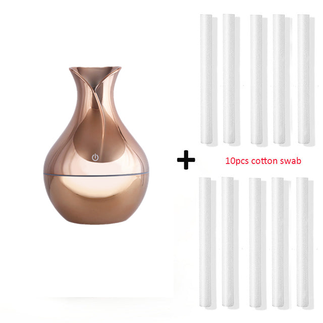 Ultrasonic Cool Mist Humidifier/USB Aroma Essential Oil Diffuser